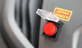 В Бийске автобусы оборудовали тревожными кнопками